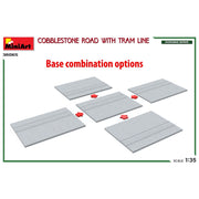 MiniArt 36065 1/35 Cobblestone Road with Tram Line