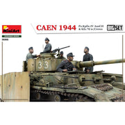 MiniArt 36066 CAEN 1944 Pz.Kpfw.IV Ausf.H and Kfz.70 With Crews Big Set