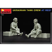 MiniArt 37067 1/35 Ukrainian Tank Crew At Rest Plastic Kit Figures