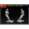 MiniArt 37067 1/35 Ukrainian Tank Crew At Rest Plastic Kit Figures