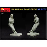 MiniArt 37067 1/35 Ukrainian Tank Crew At Rest Plastic Kit Figures