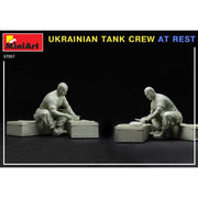 MiniArt 37067 1/35 Ukrainian Tank Crew At Rest Plastic Kit Figures
