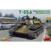 MiniArt 37084 1/35 T-55A Czechoslovak Production Plastic Model Kit
