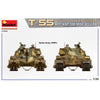 MiniArt 37092 1/35 T-55 Czechoslovak Prod. With KMT-5M Mine Roller