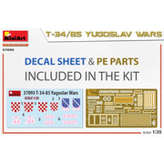 MiniArt 37093 1/35 T-34/85 Yugoslav Wars