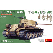 MiniArt 37098 1/35 Egyptian T-34/85 with Crew Plastic Model Kit