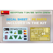MiniArt 37098 1/35 Egyptian T-34/85 with Crew