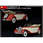 MiniArt 38018 1/35 Cabriolet B German Car Type 170V