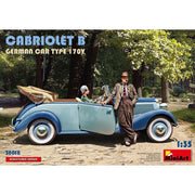 MiniArt 38018 1/35 Cabriolet B German Car Type 170V Plastic Model Kit