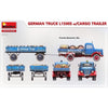 MiniArt 38023 1/35 German Truck L1500S with Cargo Trailer