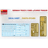MiniArt 38023 1/35 German Truck L1500S with Cargo Trailer