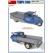 MiniArt 38025 1/35 Tempo E400 Hochlader Pritsche 3 Wheel Truck