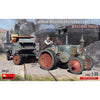 MiniArt 38033 1/35 German Industrial Tractor D8511 Mod. 1936 With Cargo Trailer