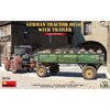 MiniArt 38038 1/35 German Tractor D8506 with Trailer Plastic Model Kit