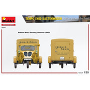 MiniArt 38047 1/35 Tempo E400 Kastenwagen 3-Wheel Delivery Box Truck