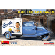MiniArt 38047 1/35 Tempo E400 Kastenwagen 3-Wheel Delivery Box Truck