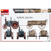 MiniArt 38055 1/35 European Agricultural Tractor With Cart