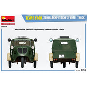 MiniArt 38059 1/35 Tempo E400 Stahlblechpritsche 3-Wheel Truck