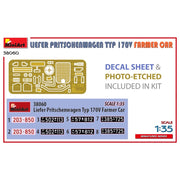 Miniart 38060 1/35 Liefer Pritschenwagen Typ 170V Farmer Car