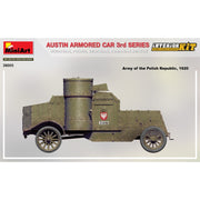 MiniArt 39005 1/35 Austin Armoured Car 3rd Series Ukrainian Polish Georgian Romanian Service Interior Kit