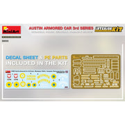 MiniArt 39005 1/35 Austin Armoured Car 3rd Series Ukrainian Polish Georgian Romanian Service Interior Kit