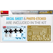 MiniArt 39010 1/35 Austin Armoured Car 3rd Series German Austro Hungarian Finnish Service Interior Kit