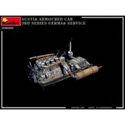 MiniArt 39010 1/35 Austin Armoured Car 3rd Series German Austro Hungarian Finnish Service Interior Kit