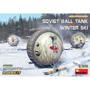 MiniArt 1/35 Soviet Ball Tank with Winter Ski Interior Kit