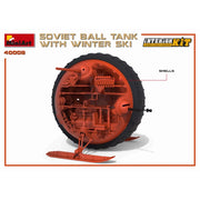 MiniArt 40008 1/35 Soviet Ball Tank with Winter Ski Interior Kit