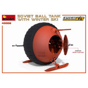 MiniArt 40008 1/35 Soviet Ball Tank with Winter Ski Interior Kit