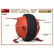 MiniArt 40008 1/35 Soviet Ball Tank with Winter Ski Interior Kit