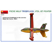 MiniArt 40009 1/35 Focke Wulf Triebflugel Vtol Jet Fighter
