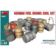 MiniArt 49002 1/48 German Fuel Drums 200L Set