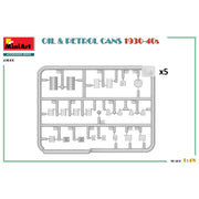 MiniArt 49006 Oil and Petrol Cans 1930-1940s