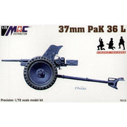 Mac Distribution 72112 1/72 37mm gun PaK-36L