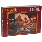 Magnolia Puzzle 2308 Dinner at the Pyramids 1000pc Jigsaw Puzzle