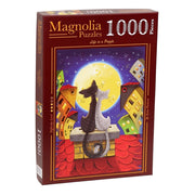 Magnolia Puzzle 2314 Cats on the Roof 1000pc Jigsaw Puzzle