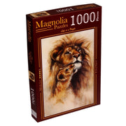 Magnolia 3508 Lion and Her Baby 1000pc Jigsaw Puzzle