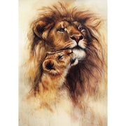 Magnolia Puzzle 3508 Lion and Her Baby 1000pc Jigsaw Puzzle