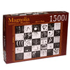 Magnolia 3530 Otuz Damali/Kareler Trente 1500pc Jigsaw Puzzle
