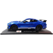 Maisto 31388BLU 1/18 2020 Ford Mustang Shelby GT-500 Blue