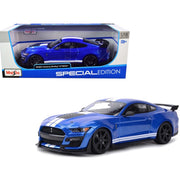 Maisto 31452BLU 1/18 2020 Ford Mustang Shelby GT-500 Blue