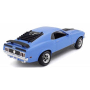 Maisto 31453BLU 1/18 1970 Ford Mustang Mach 1 Blue