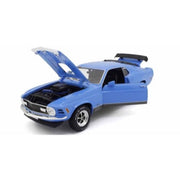 Maisto 31453BLU 1/18 1970 Ford Mustang Mach 1 Blue