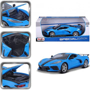 Maisto 31455 1/18 2020 C8 Corvette Stingray Blue Maisto Special Edition