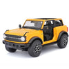 Maisto 31457ORA 1/18 2021 Ford Bronco Badlands Orange