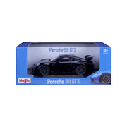 Maisto 36458 1/18 2022 Porsche 911 GT-3 Jet Black Metallic