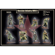 Mars 32025 1/32 Russian infantry (WWII) Plastic Figures