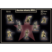 Mars 72115 1/72 Russian infantry (WWII) Plastic Figures