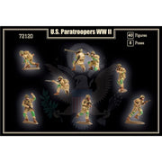 Mars 72120 1/72 U.S Paratroopers (WWII) Plastic Model Kit